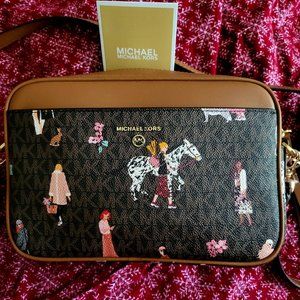 BRAND NEW AUTHENTIC MICHAEL KORS Hand Bag Leather Purse Crossbody MK